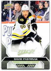 2020-21 Upper Deck MVP #55 David Pastrnak