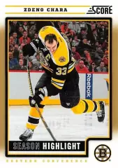 2012-13 Score Gold Rush #14 Zdeno Chara SH