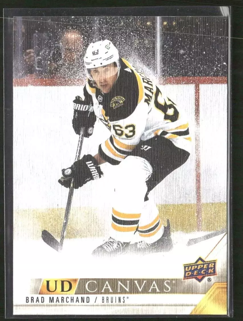 2022-23 Upper Deck UD Canvas #C126 Brad Marchand