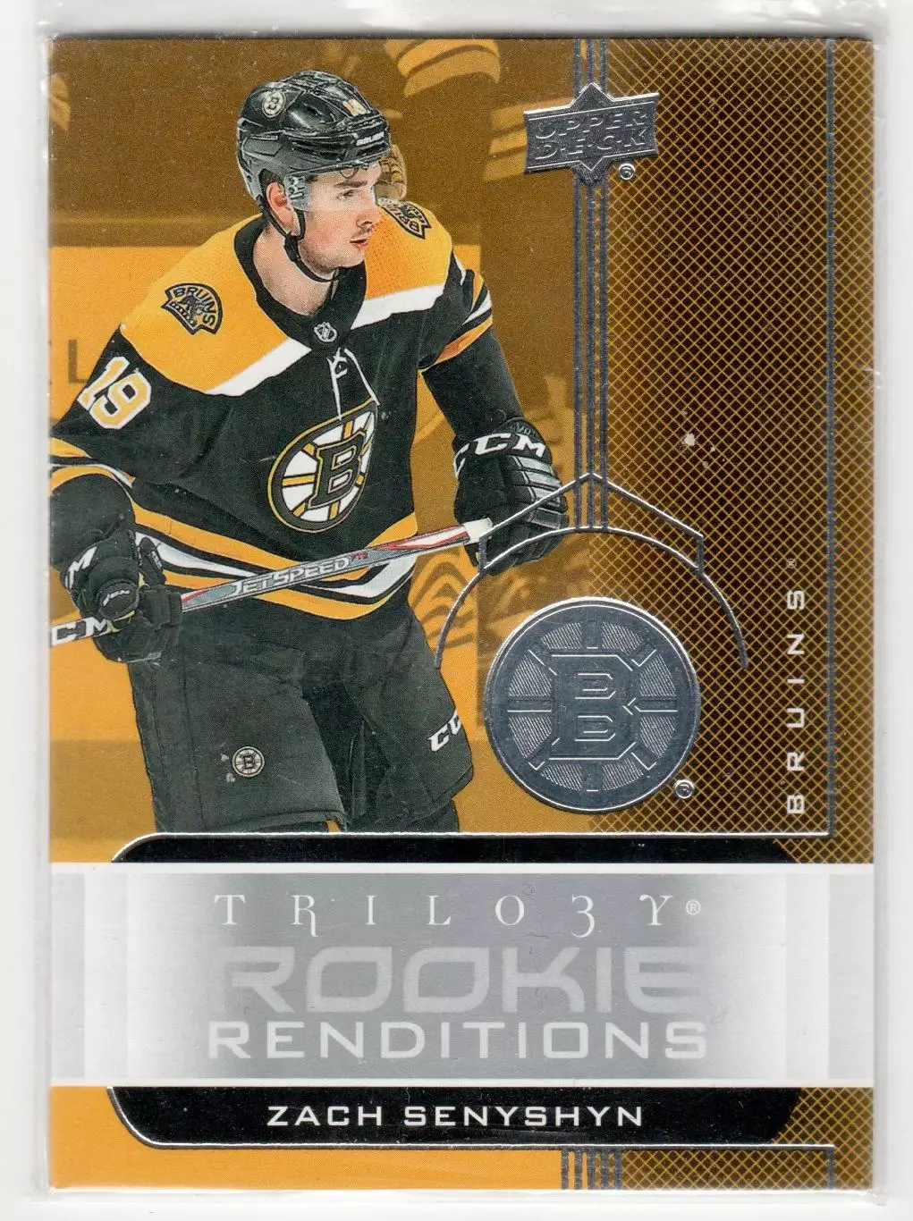 2019-20 Upper Deck Trilogy Rookie Renditions #RR8 Zach Senyshyn