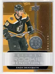 2019-20 Upper Deck Trilogy Rookie Renditions #RR8 Zach Senyshyn