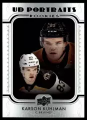 2019-20 Upper Deck UD Portraits #P94 Karson Kuhlman