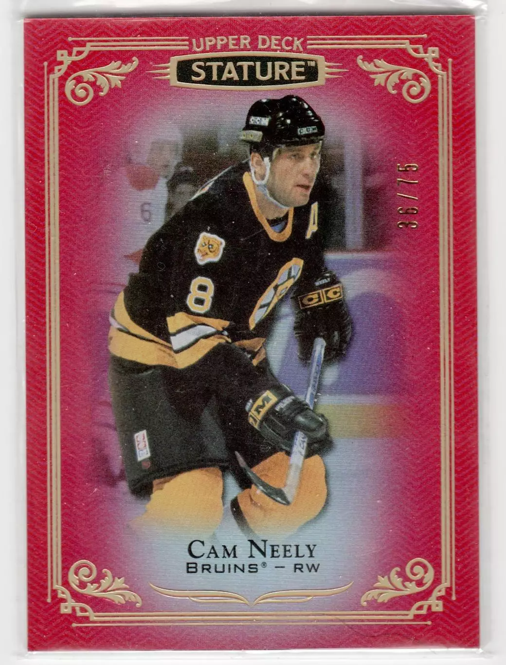 2019-20 Upper Deck Stature Red #97 Cam Neely 36\75