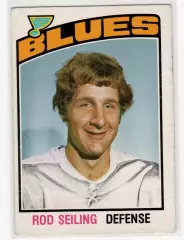 1976-77 O-Pee-Chee #280 Rod Seiling