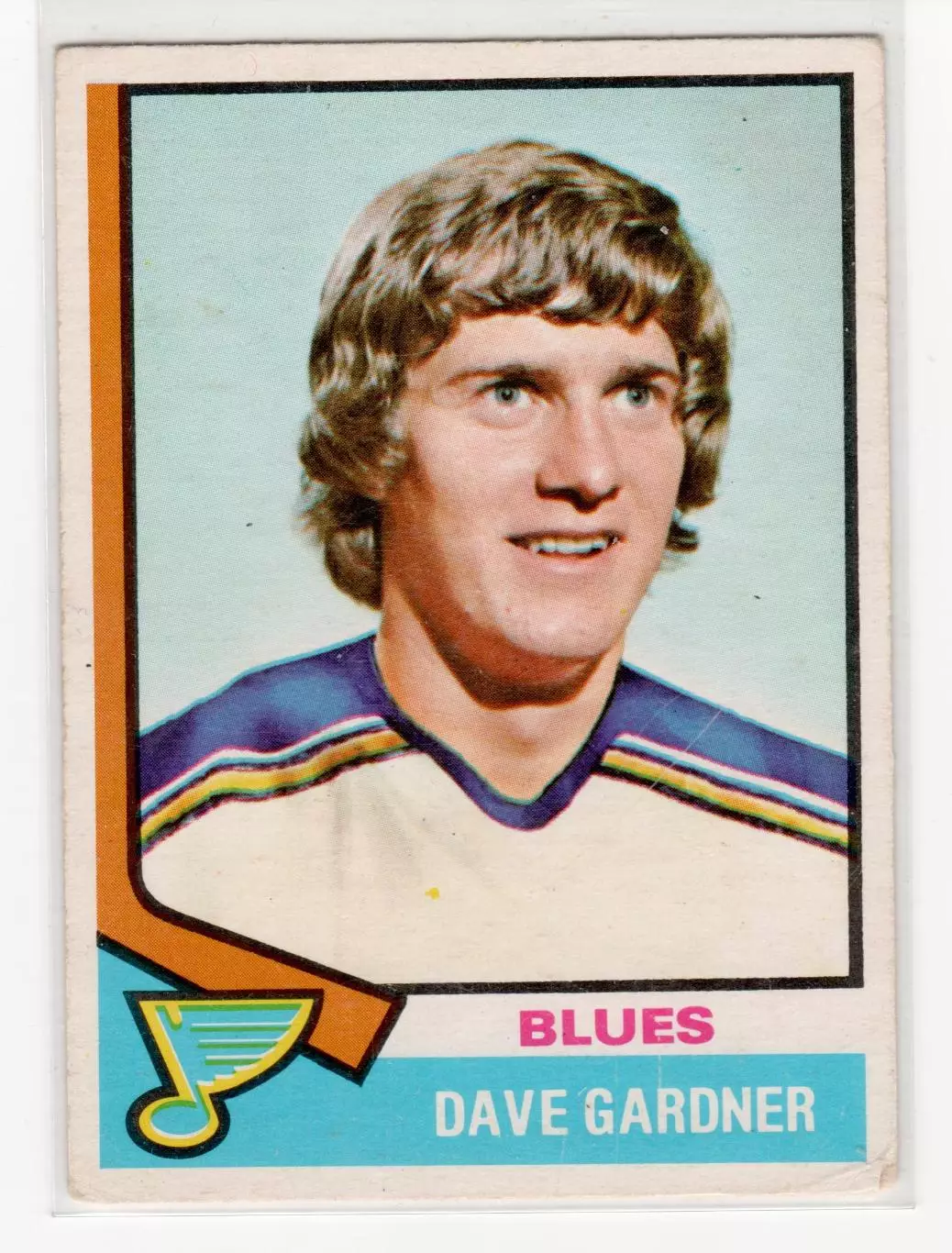 1974-75 O-Pee-Chee #47 Dave Gardner RC