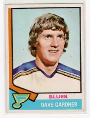1974-75 O-Pee-Chee #47 Dave Gardner RC