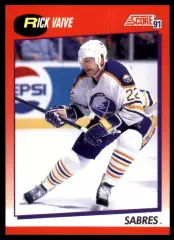 1991-92 Score Canadian Bilingual #26 Rick Vaive
