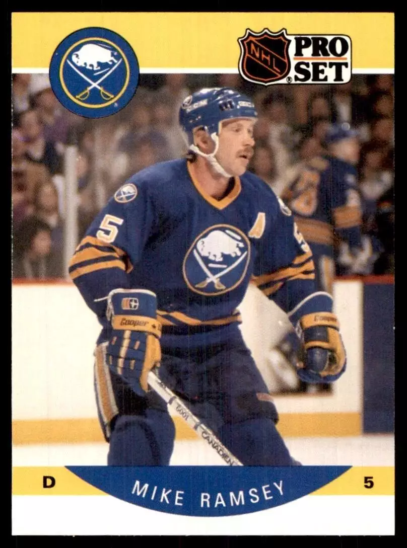 1990-91 Pro Set #28 Mike Ramsey