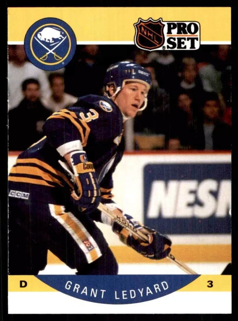 1990-91 Pro Set #24 Grant Ledyard RC