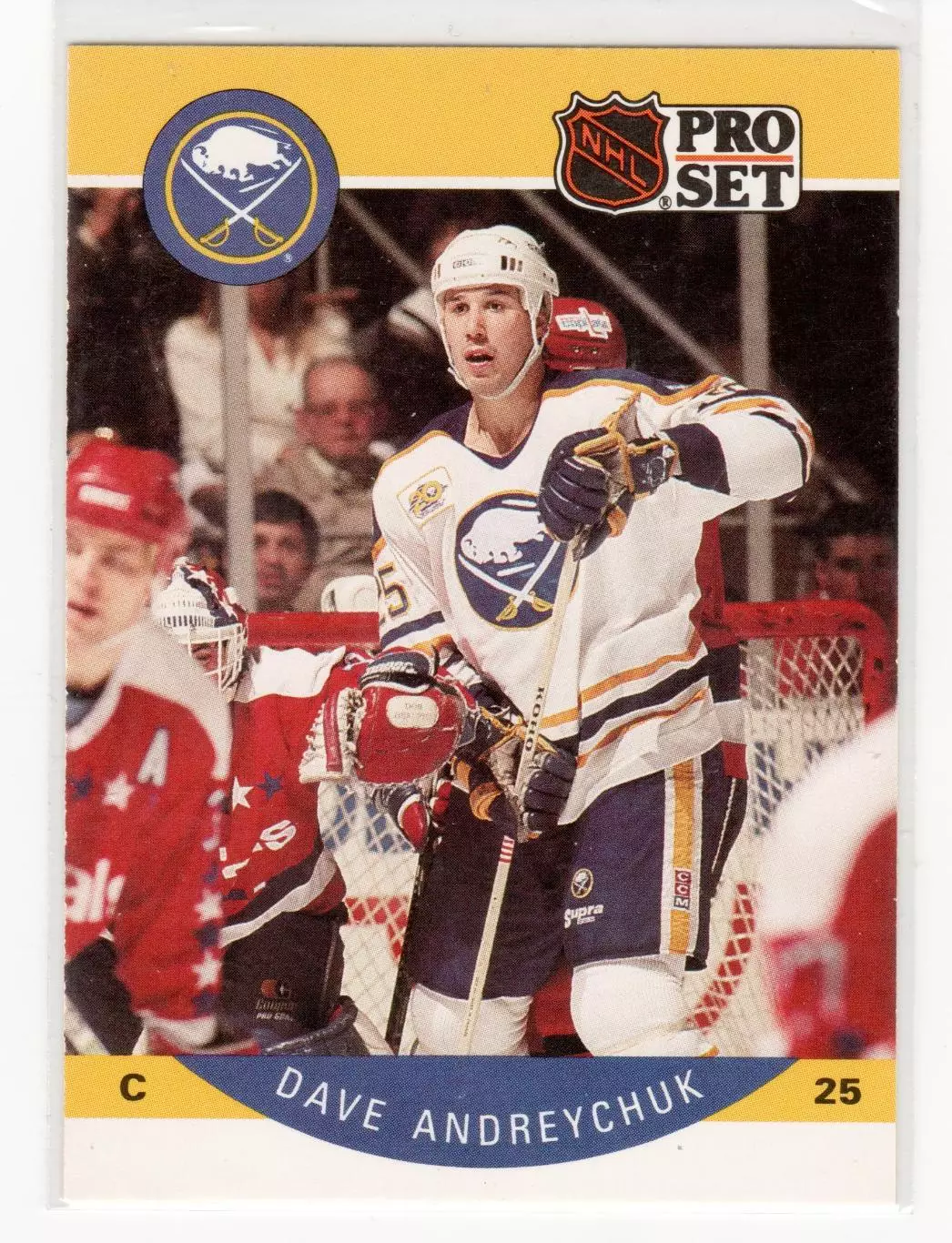 1990-91 Pro Set #17A Dave Andreychuk ERR/(Photo actually Scott/Arniel on back)