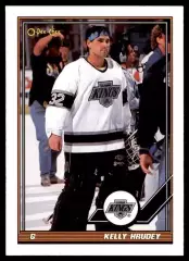 1991-92 O-Pee-Chee #195 Kelly Hrudey