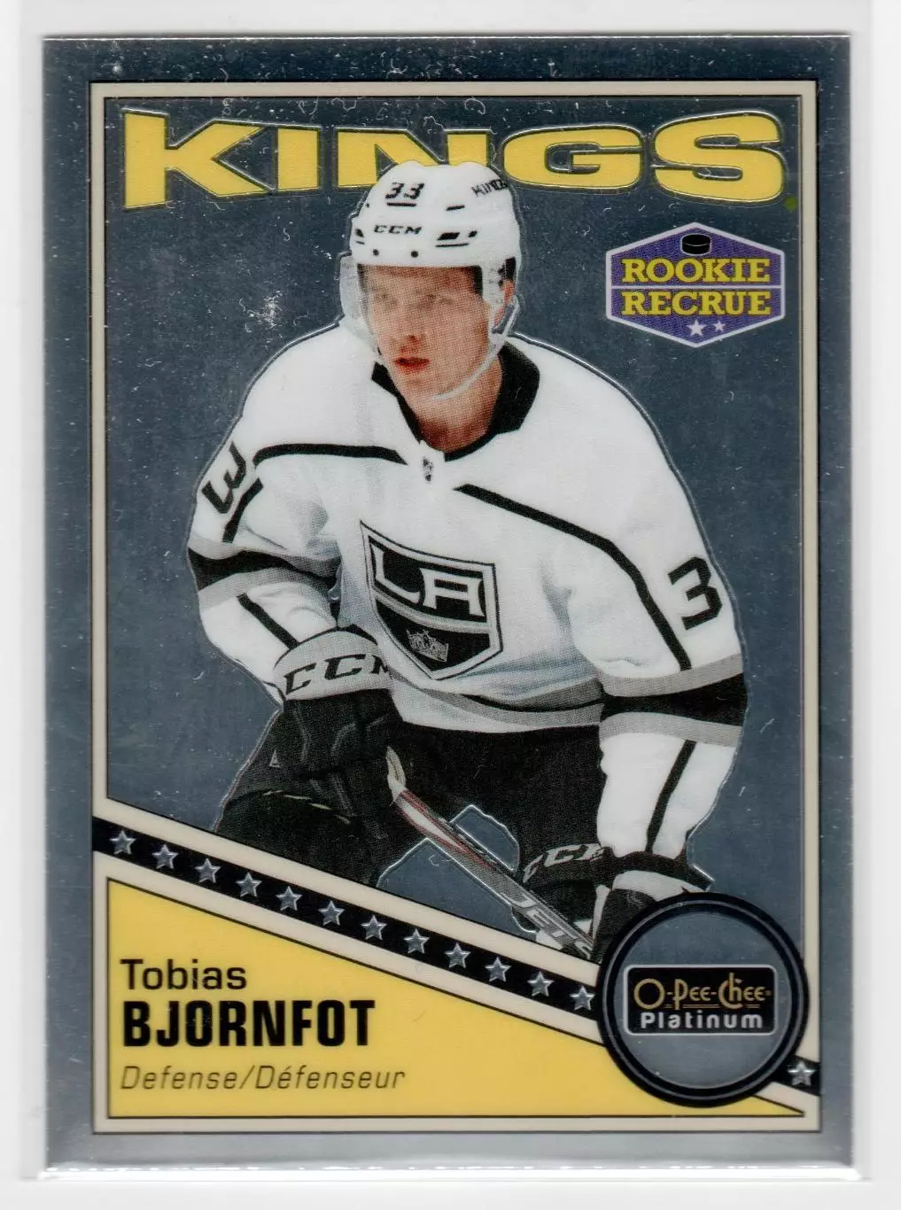 2019-20 O-Pee-Chee Platinum Retro #R96 Tobias Bjornfot