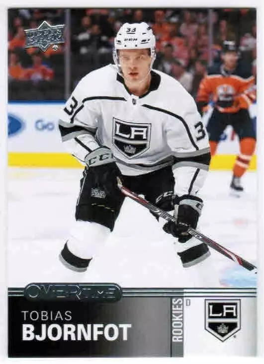 2019-20 Upper Deck Overtime #113 Tobias Bjornfot RC