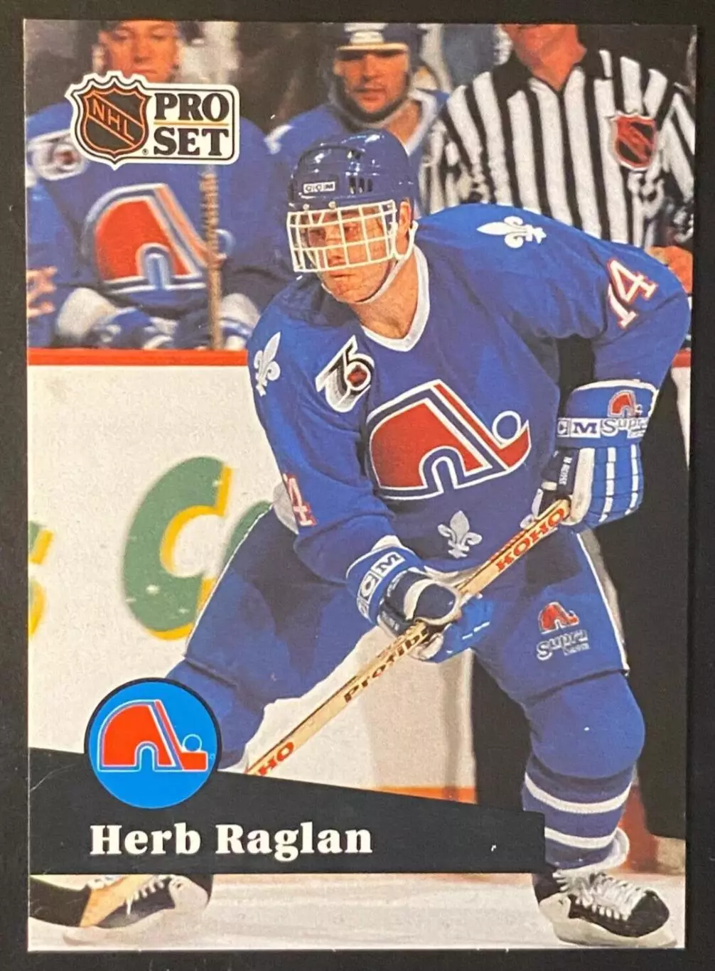 1991-92 Pro Set #470 Herb Raglan