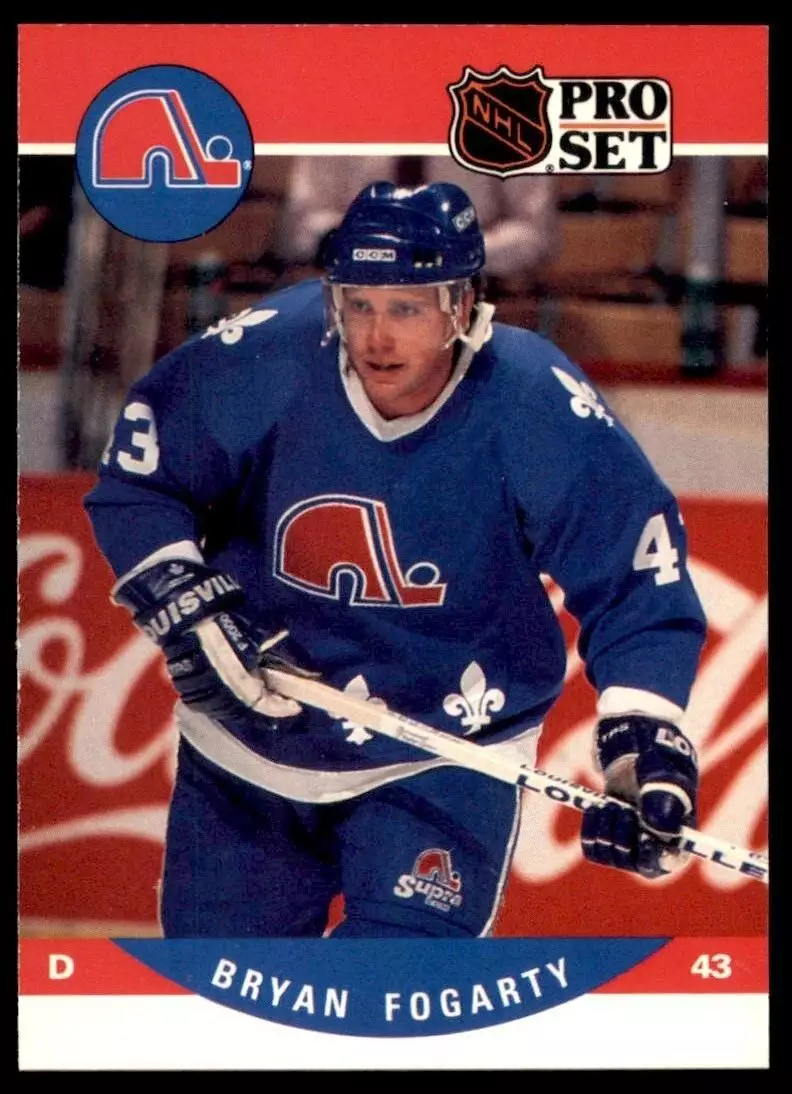 1990-91 Pro Set #515 Bryan Fogarty RC