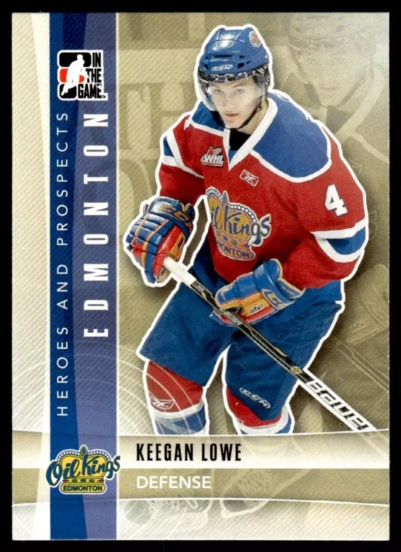 2011-12 ITG Heroes and Prospects #77 Keegan Lowe CP