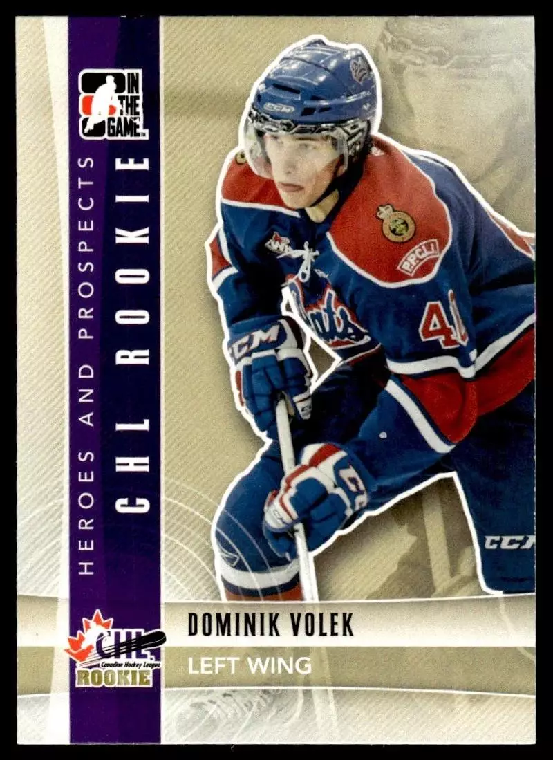 2011-12 ITG Heroes and Prospects #95 Dominik Volek CR