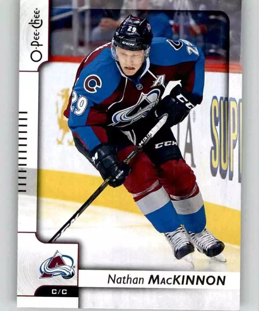 2017-18 O-Pee-Chee #499 Nathan MacKinnon