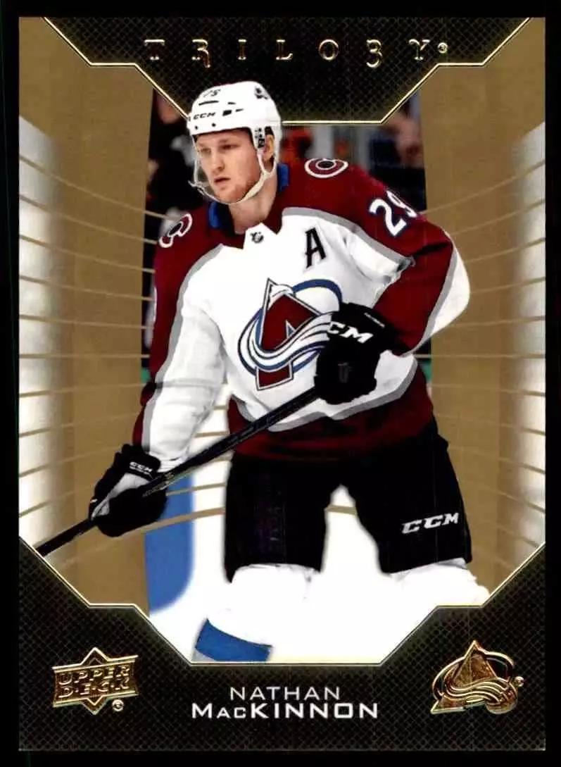 2019-20 Upper Deck Trilogy #6 Nathan MacKinnon