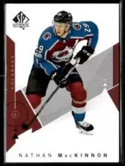 2018-19 SP Authentic #85 Nathan MacKinnon