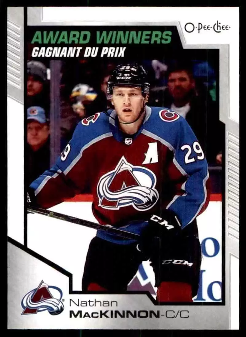 2020-21 O-Pee-Chee #607 Nathan MacKinnon AW