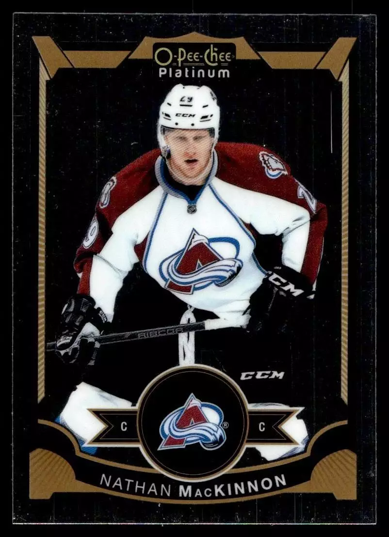 2015-16 O-Pee-Chee Platinum #95 Nathan MacKinnon