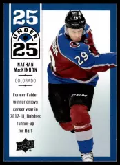 2018-19 Upper Deck 25 Under 25 #U253 Nathan MacKinnon