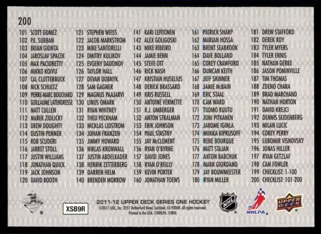2011-12 Upper Deck #200 Milan Lucic/Tim Thomas/Zdeno Chara CL 1