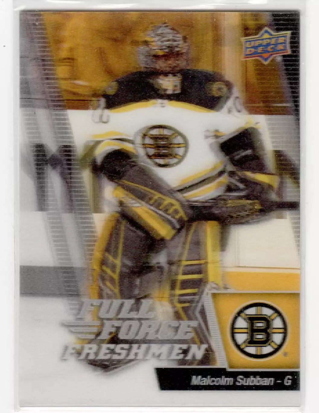 2015-16 Upper Deck Full Force #104 Malcolm Subban RC