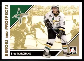 2007-08 ITG Heroes and Prospects #54 Brad Marchand