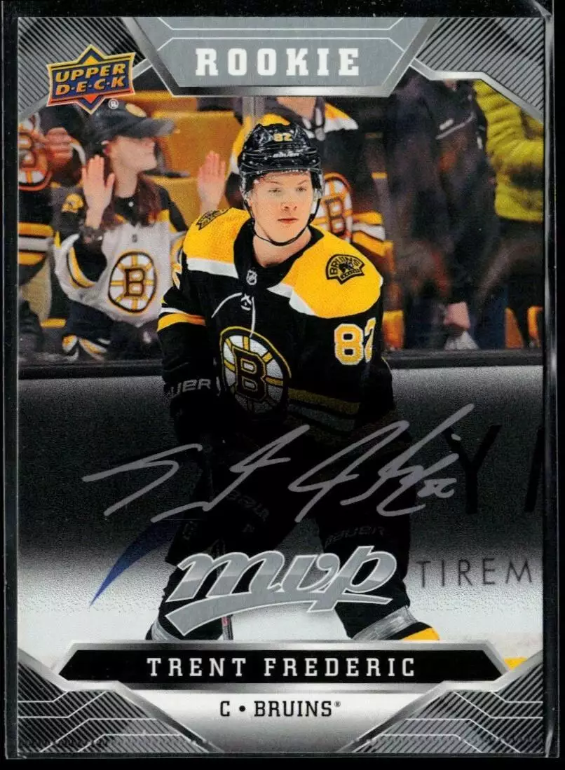 2019-20 Upper Deck MVP Silver Script #244 Trent Frederic