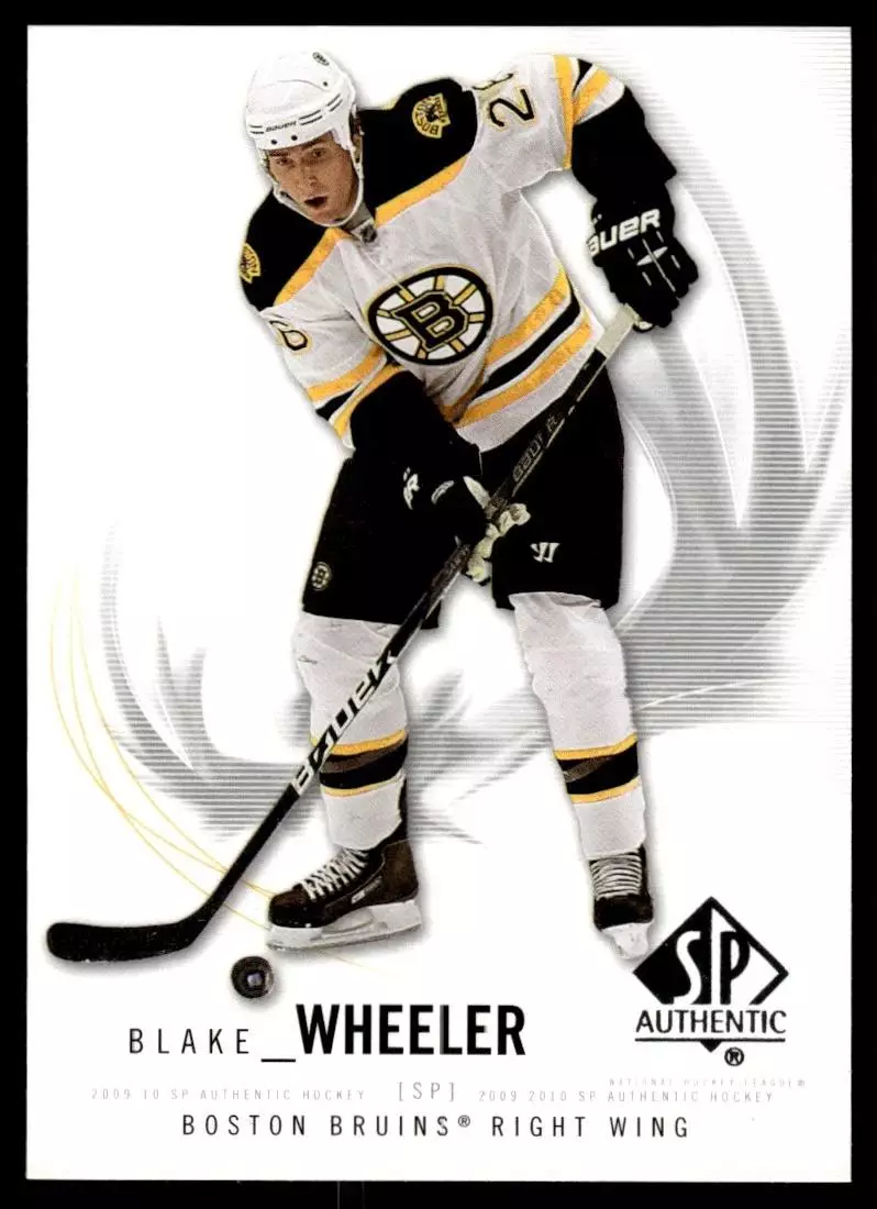 2009-10 SP Authentic #71 Blake Wheeler