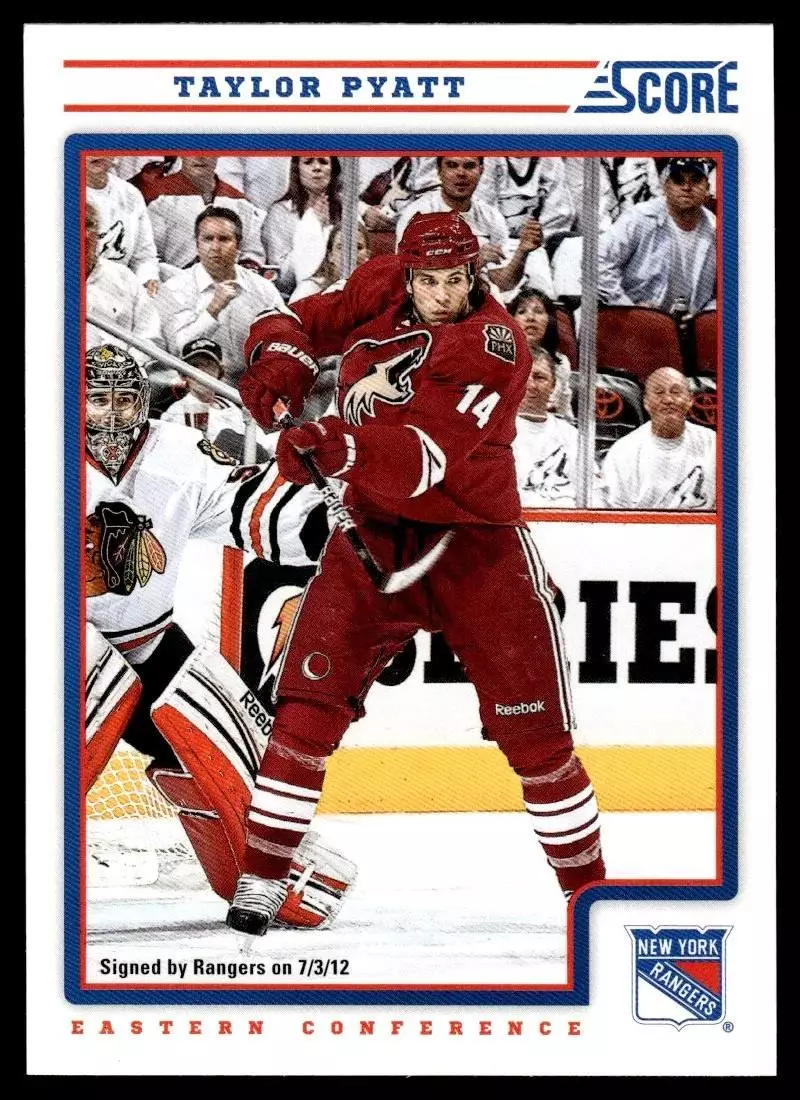2012-13 Score #324 Taylor Pyatt