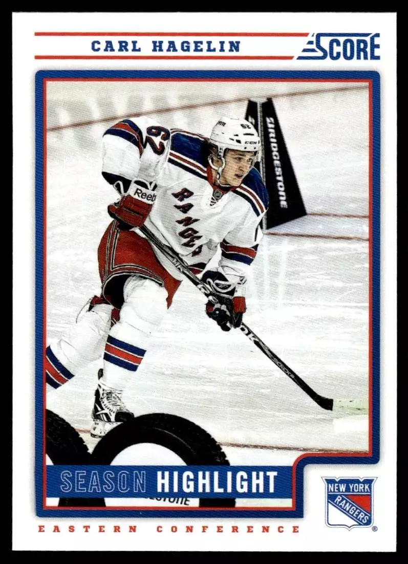 2012-13 Score #11 Carl Hagelin SH