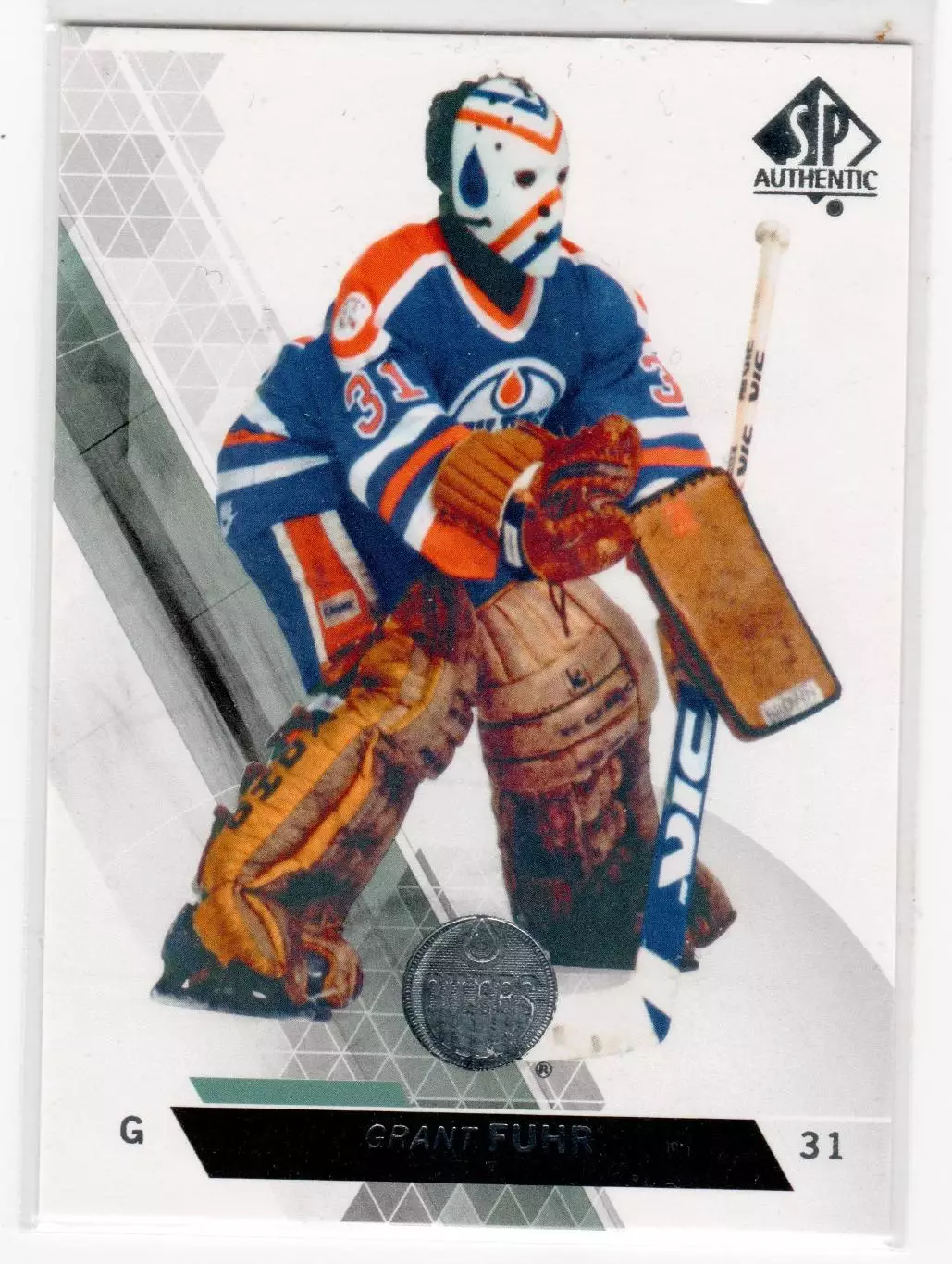 2013-14 SP Authentic #81 Grant Fuhr