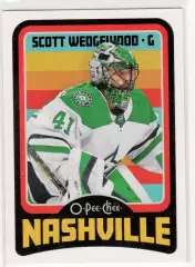 2024-25 O-Pee-Chee Retro #63 Scott Wedgewood