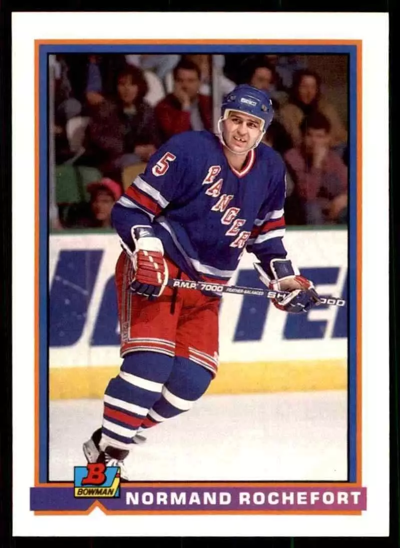 1991-92 Bowman #73 Normand Rochefort