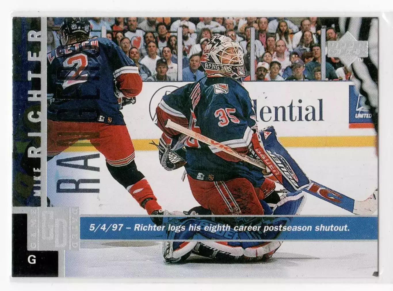 1997-98 Upper Deck #107 Mike Richter