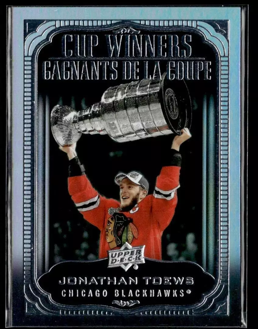 2020-21 Upper Deck Tim Hortons Cup Winners #CW5 Jonathan Toews