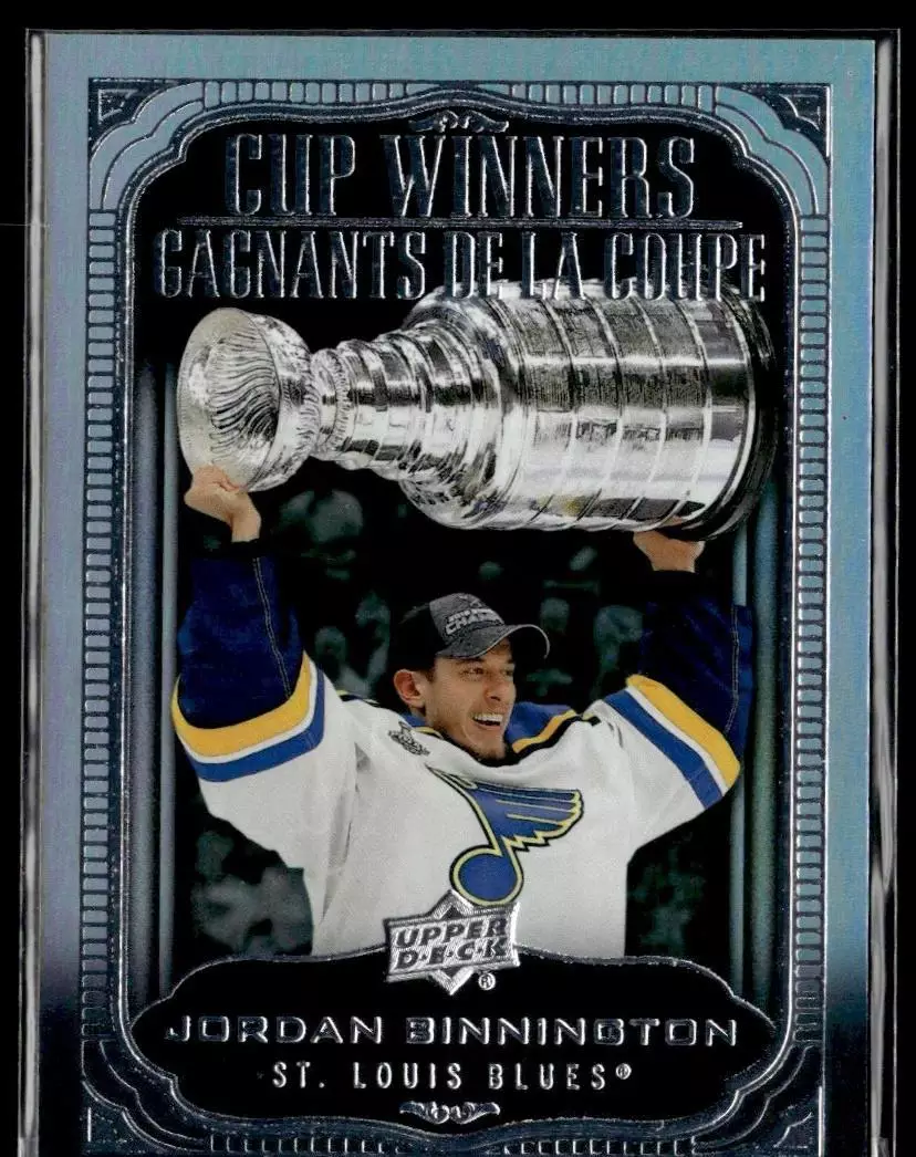 2020-21 Upper Deck Tim Hortons Cup Winners #CW11 Jordan Binnington