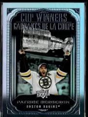 2020-21 Upper Deck Tim Hortons Cup Winners #CW3 Patrice Bergeron