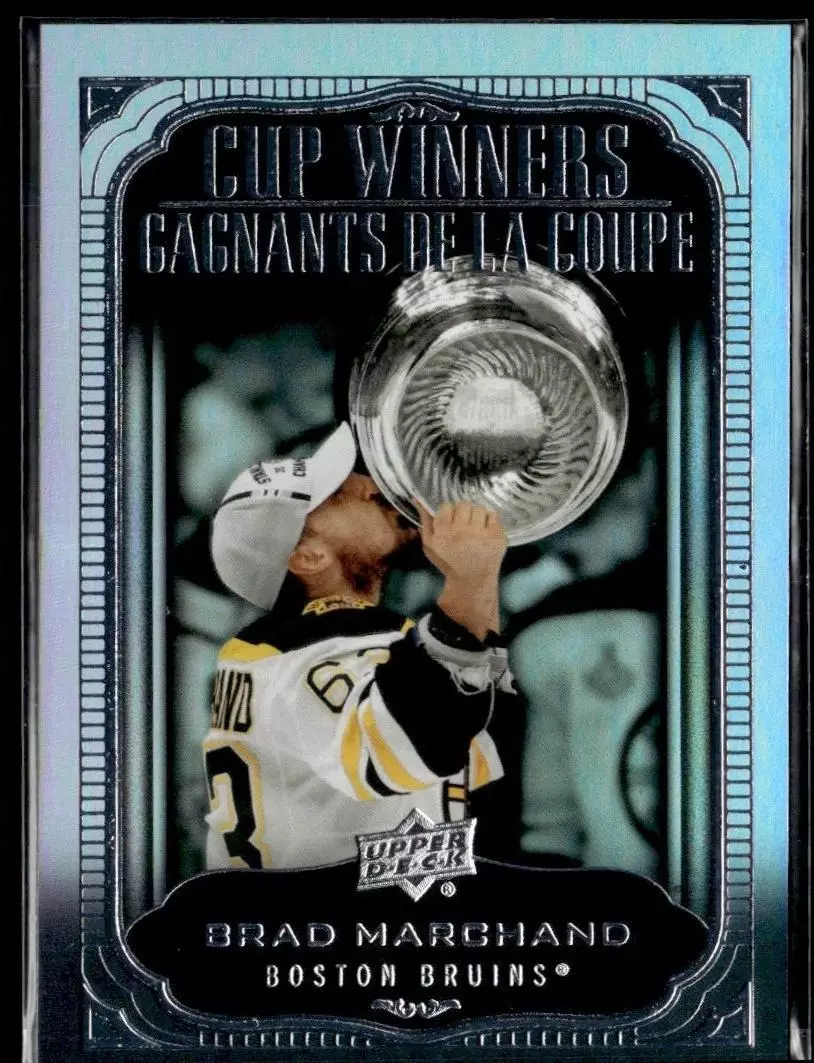 2020-21 Upper Deck Tim Hortons Cup Winners #CW13 Brad Marchand