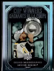 2020-21 Upper Deck Tim Hortons Cup Winners #CW13 Brad Marchand