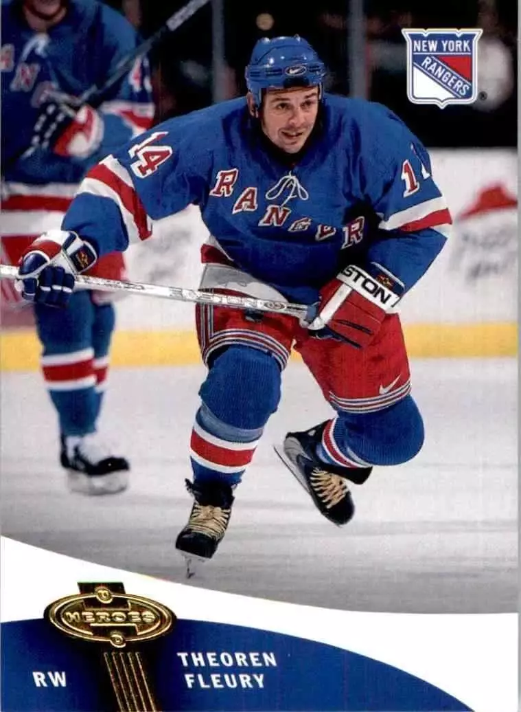 2000-01 Upper Deck Heroes #80 Theo Fleury