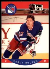1990-91 Pro Set #210 Carey Wilson