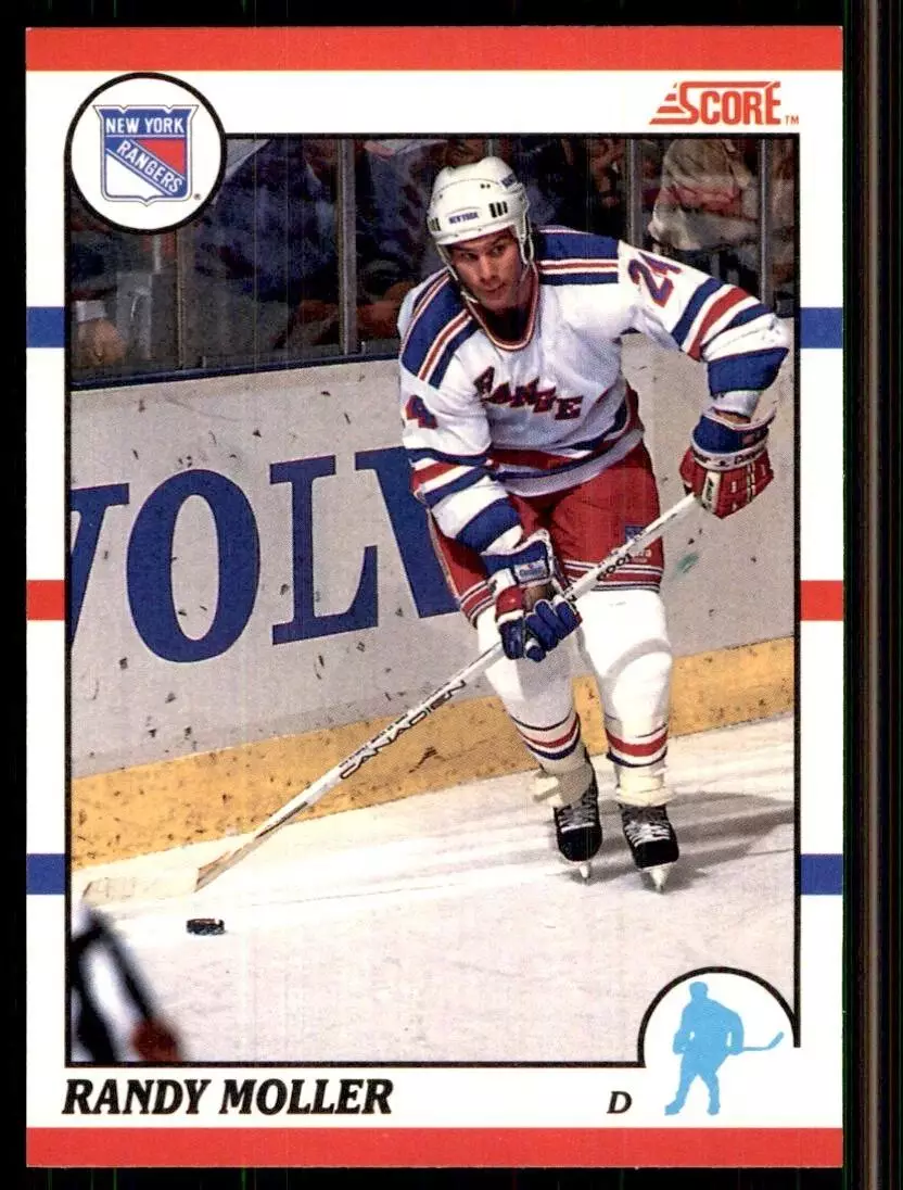1990-91 Score #45 Randy Moller