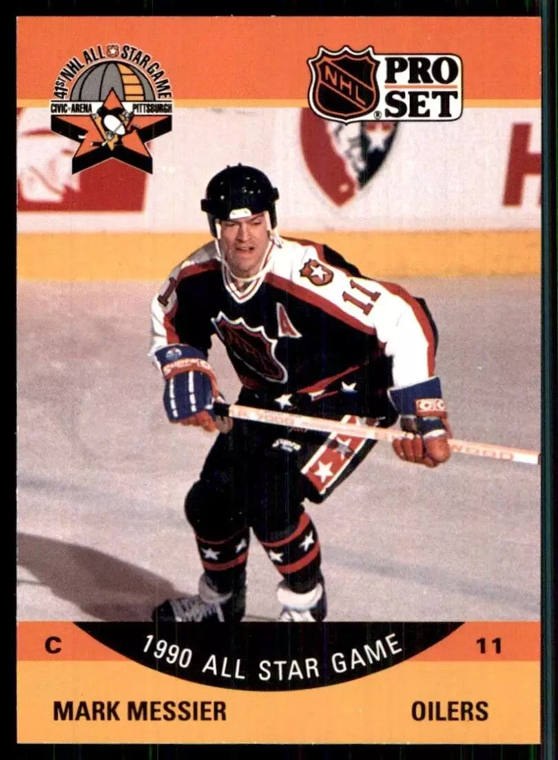 1990-91 Pro Set #349 Mark Messier AS