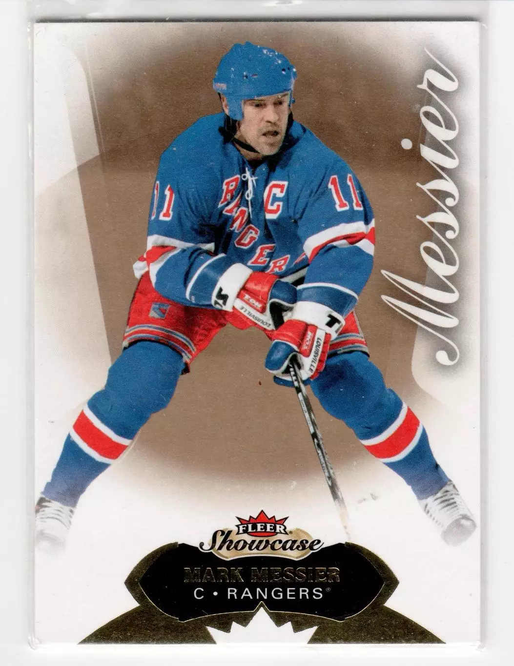 2014-15 Fleer Showcase #63 Mark Messier