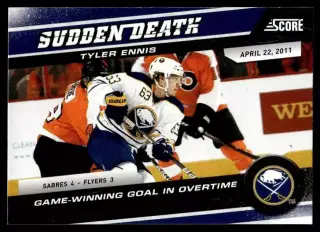 2011-12 Score Sudden Death #19 Tyler Ennis