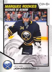 2020-21 O-Pee-Chee #503 Jonas Johansson RC